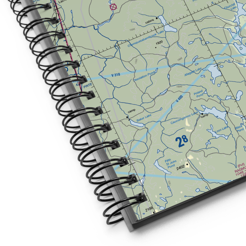 Ilco Landing Area Seaplane Base (ME04) VFR Sectional Notebook 