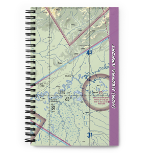 Medfra Airport (MDR) VFR Sectional Notebook