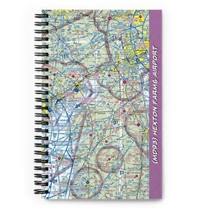 Hexton Farms Airport (MD93) VFR Sectional Notebook