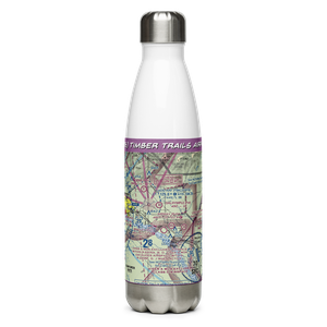 Timber Trails Airport (AA76) VFR Sectional Water Bottle