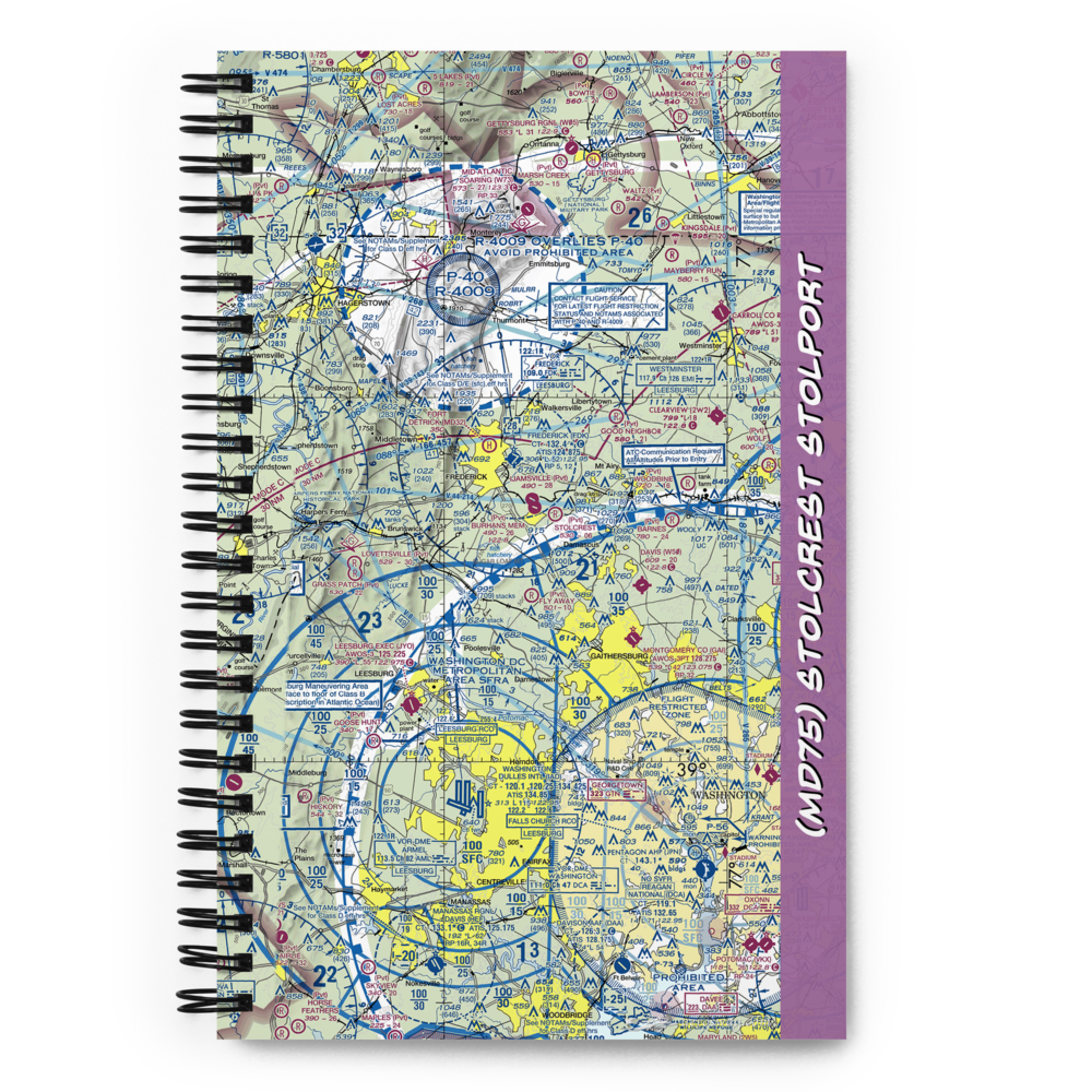 Stolcrest STOLport (MD75) VFR Sectional Notebook 