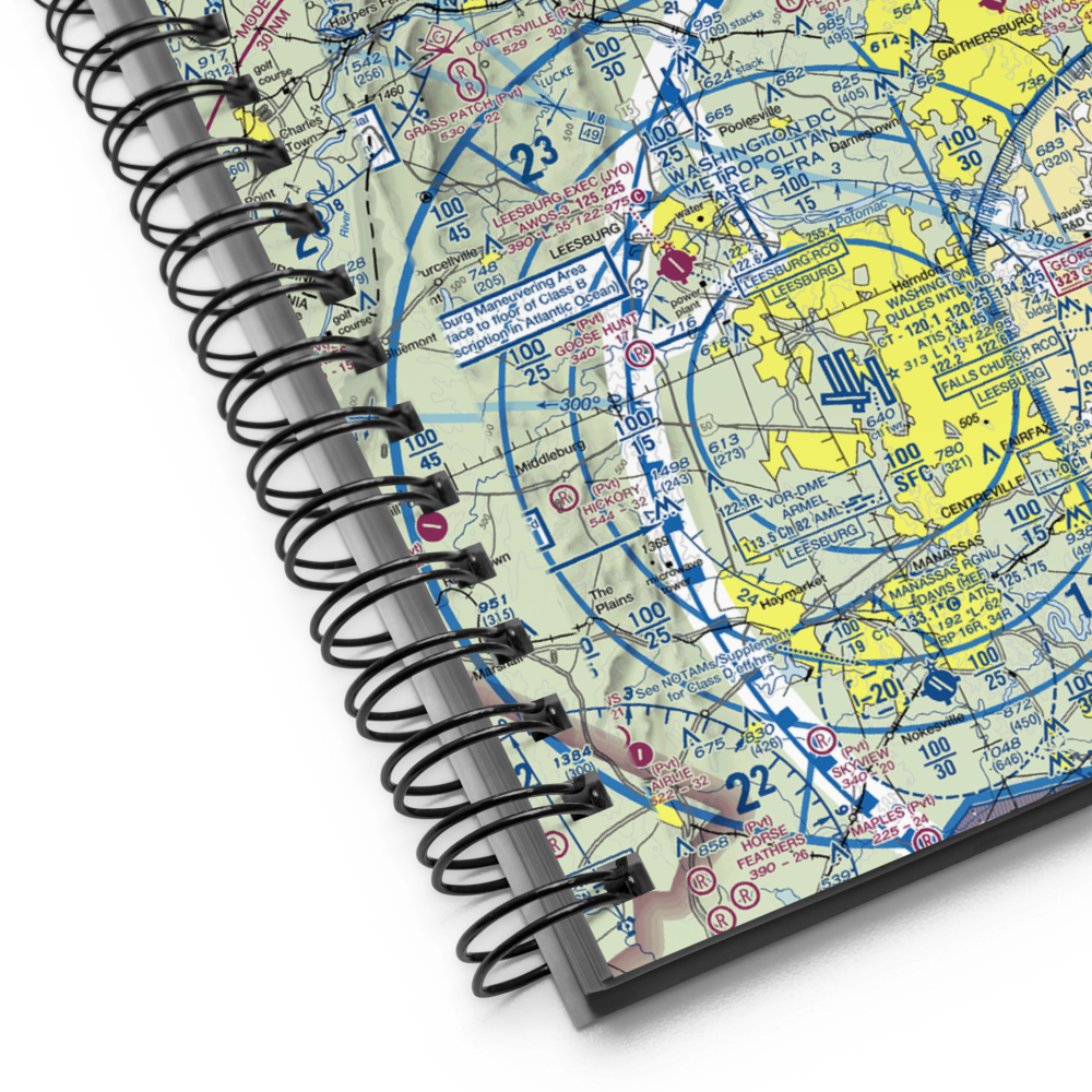 Stolcrest STOLport (MD75) VFR Sectional Notebook 