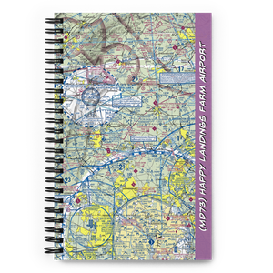 Happy Landings Farm Airport (MD73) VFR Sectional Notebook