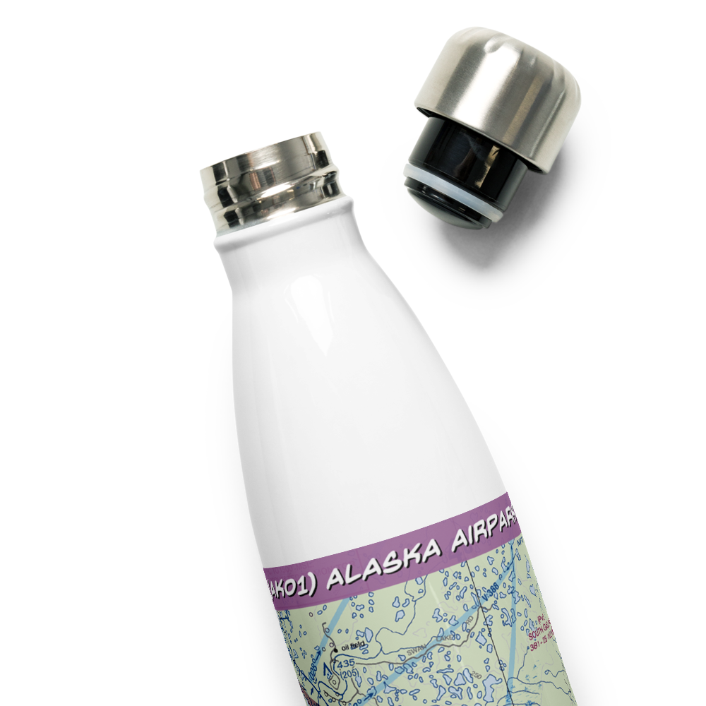 Alaska Airpark (AK01) VFR Sectional Water Bottle 