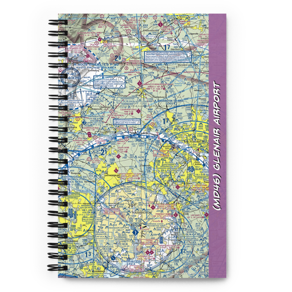 Glenair Airport (MD46) VFR Sectional Notebook 