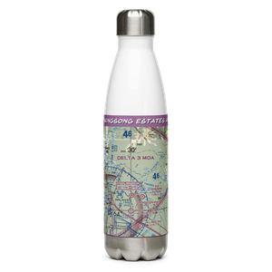 Wingsong Estates Airport (AK09) VFR Sectional Water Bottle