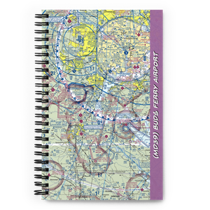 Buds Ferry Airport (MD39) VFR Sectional Notebook
