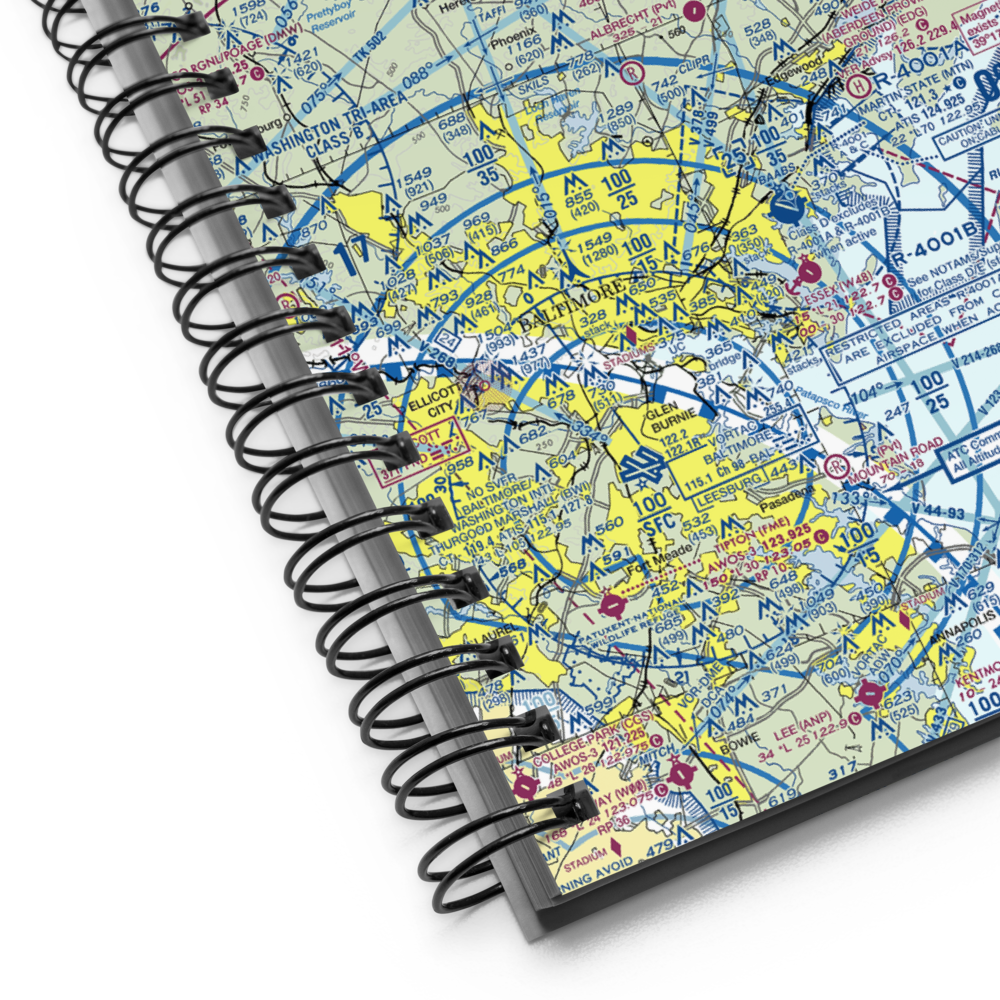Forest Hill Airport (MD31) VFR Sectional Notebook 