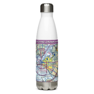 Flying Crown Airport (AK12) VFR Sectional Water Bottle