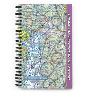 Ashland Landing Farm Airport (MD21) VFR Sectional Notebook