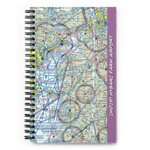 Hybarc Farm Airport (MD19) VFR Sectional Notebook