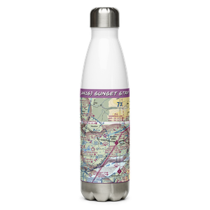 Sunset Strip (AK16) VFR Sectional Water Bottle