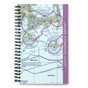 Tuckernuck Airport (MA72) VFR Sectional Notebook