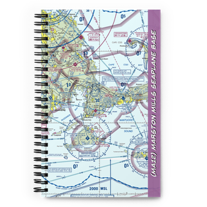 Marston Mills Seaplane Base (MA12) VFR Sectional Notebook
