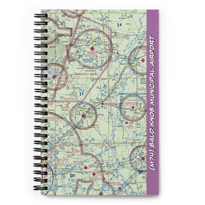 Bald Knob Municipal Airport (M74) VFR Sectional Notebook