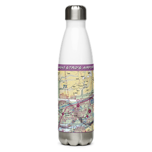 Stro's Airport (AK54) VFR Sectional Water Bottle