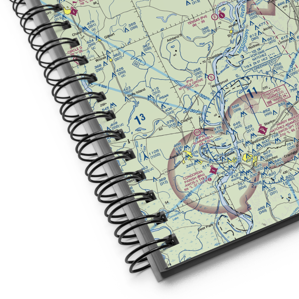 Delta Dusters, LLC Airport (LS83) VFR Sectional Notebook 