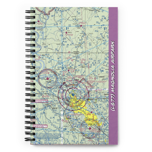 Magnolia Airpark (LS77) VFR Sectional Notebook