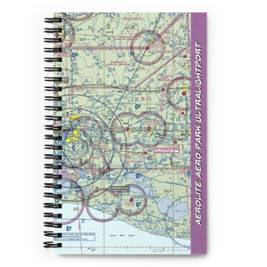 Aerolite Aero Park Ultralightport (LS72) VFR Sectional Notebook