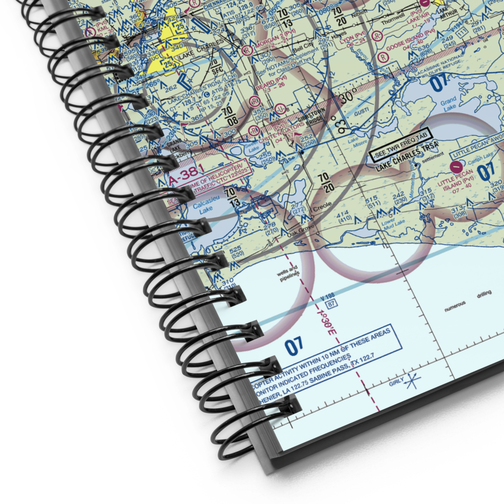 Aerolite Aero Park Ultralightport (LS72) VFR Sectional Notebook 