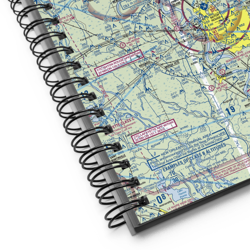 Brian's Ultralightport (LS54) VFR Sectional Notebook 