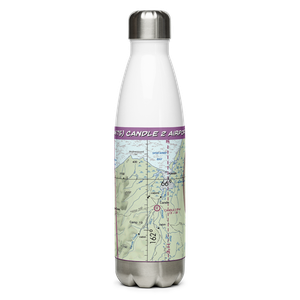 Candle 2 Airport (AK75) VFR Sectional Water Bottle