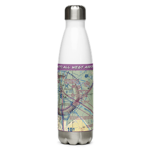 All West Airport (AK77) VFR Sectional Water Bottle