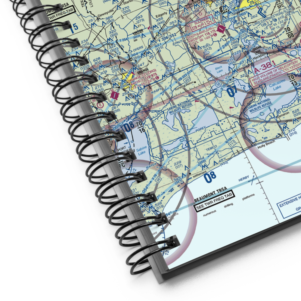 Reynolds Airport (LS10) VFR Sectional Notebook 