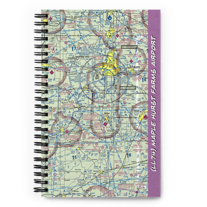 Maple Hurst Farms Airport (LL74) VFR Sectional Notebook