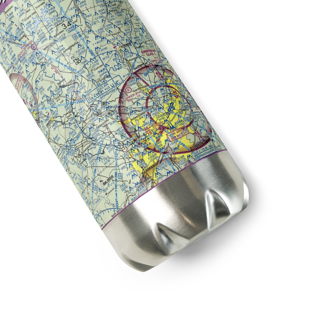 Parker Field (AL18) VFR Sectional Water Bottle 