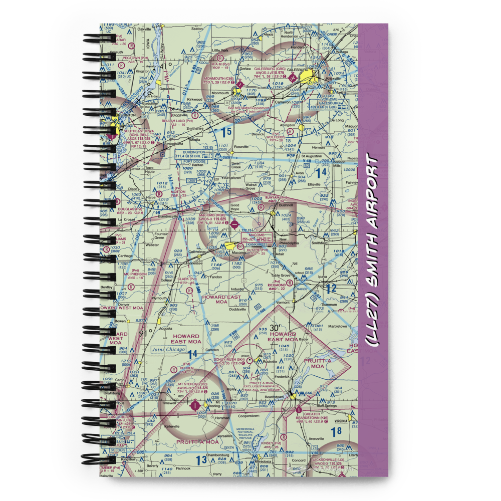 Smith Airport (LL27) VFR Sectional Notebook 