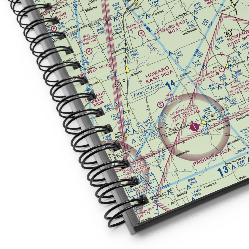 Smith Airport (LL27) VFR Sectional Notebook 