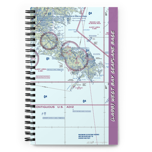 West Bay Seaplane Base (LA98) VFR Sectional Notebook