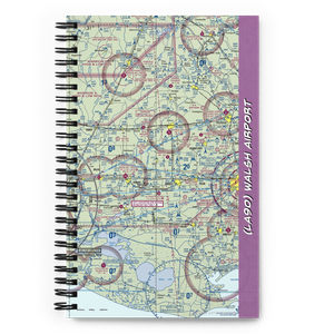 Walsh Airport (LA90) VFR Sectional Notebook