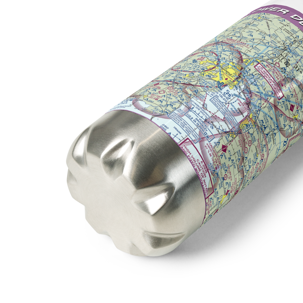 Lower Delta Seaplane Base (AL58) VFR Sectional Water Bottle 