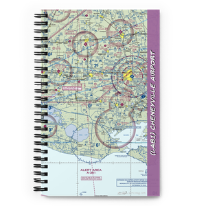 Cheneyville Airport (LA81) VFR Sectional Notebook