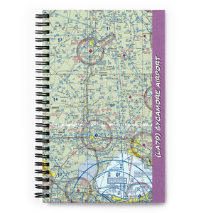 Sycamore Airport (LA79) VFR Sectional Notebook