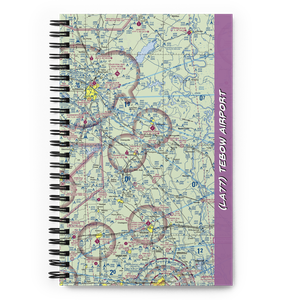 Tebow Airport (LA77) VFR Sectional Notebook