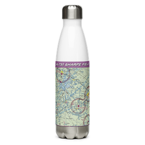 Sharpe Field (AL73) VFR Sectional Water Bottle