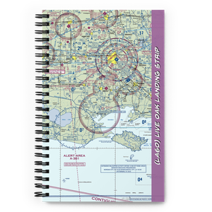 Live Oak Landing Strip (LA60) VFR Sectional Notebook