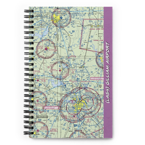 Gilliam Airport (LA54) VFR Sectional Notebook