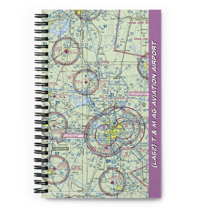 T & M Ag Aviation Airport (LA52) VFR Sectional Notebook