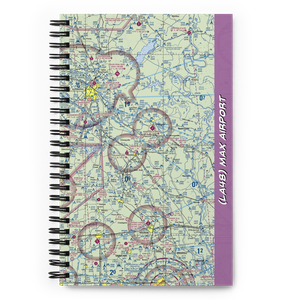 Max Airport (LA48) VFR Sectional Notebook