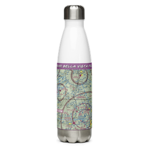 Bella Vista Field (AR09) VFR Sectional Water Bottle