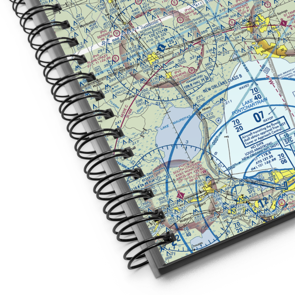 Unicorn Airport (LA26) VFR Sectional Notebook 