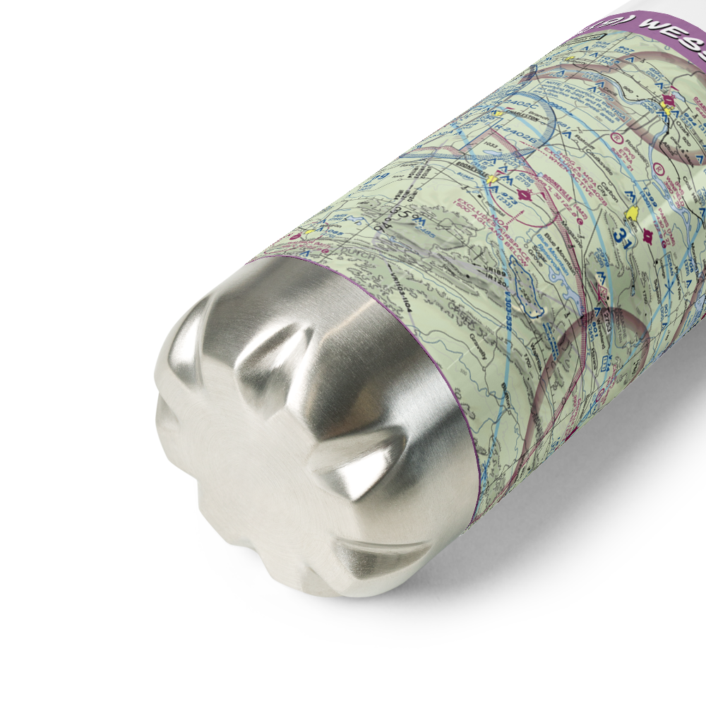 Wesson-Davis Field (AR19) VFR Sectional Water Bottle 