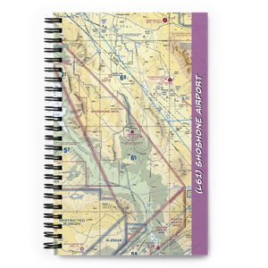 Shoshone Airport (L61) VFR Sectional Notebook