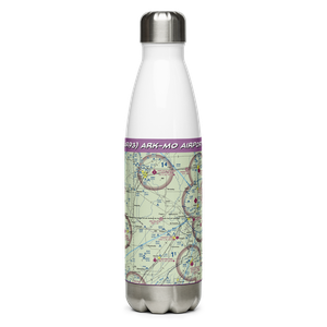 Ark-Mo Airport (AR93) VFR Sectional Water Bottle