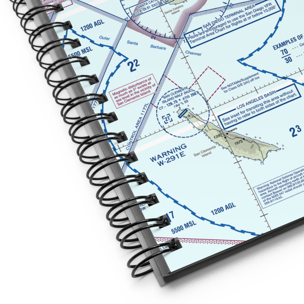 Pebbly Beach Seaplane Base (L11) VFR Sectional Notebook 