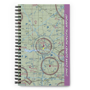 Chan Gurney Municipal Airport (YKN) VFR Sectional Notebook